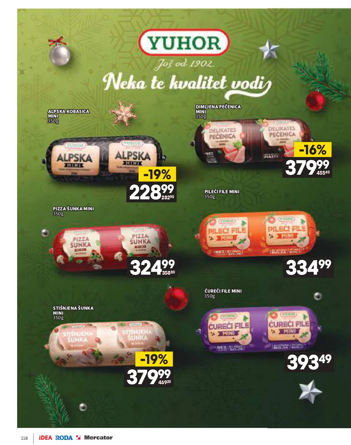 Roda & Idea katalog – praznična akcija i ponude 11.12.2025-6.1.2026.