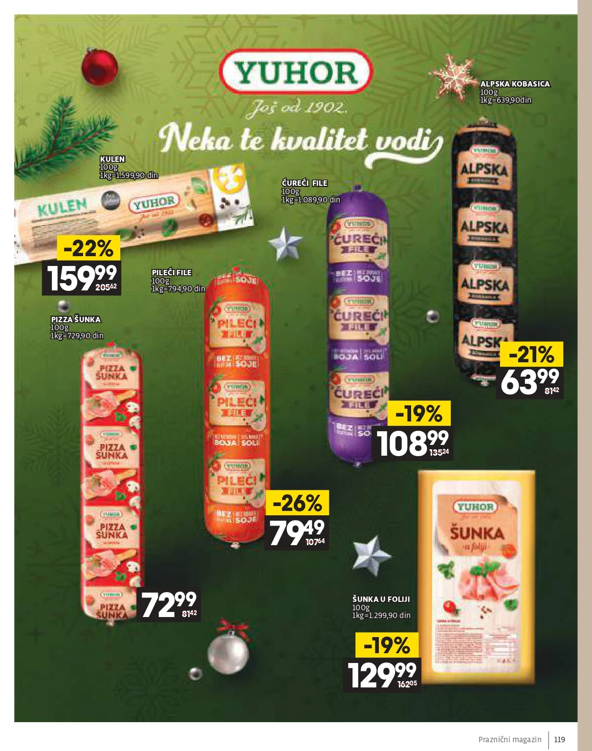 Roda & Idea katalog – praznična akcija i ponude 11.12.2025-6.1.2026.