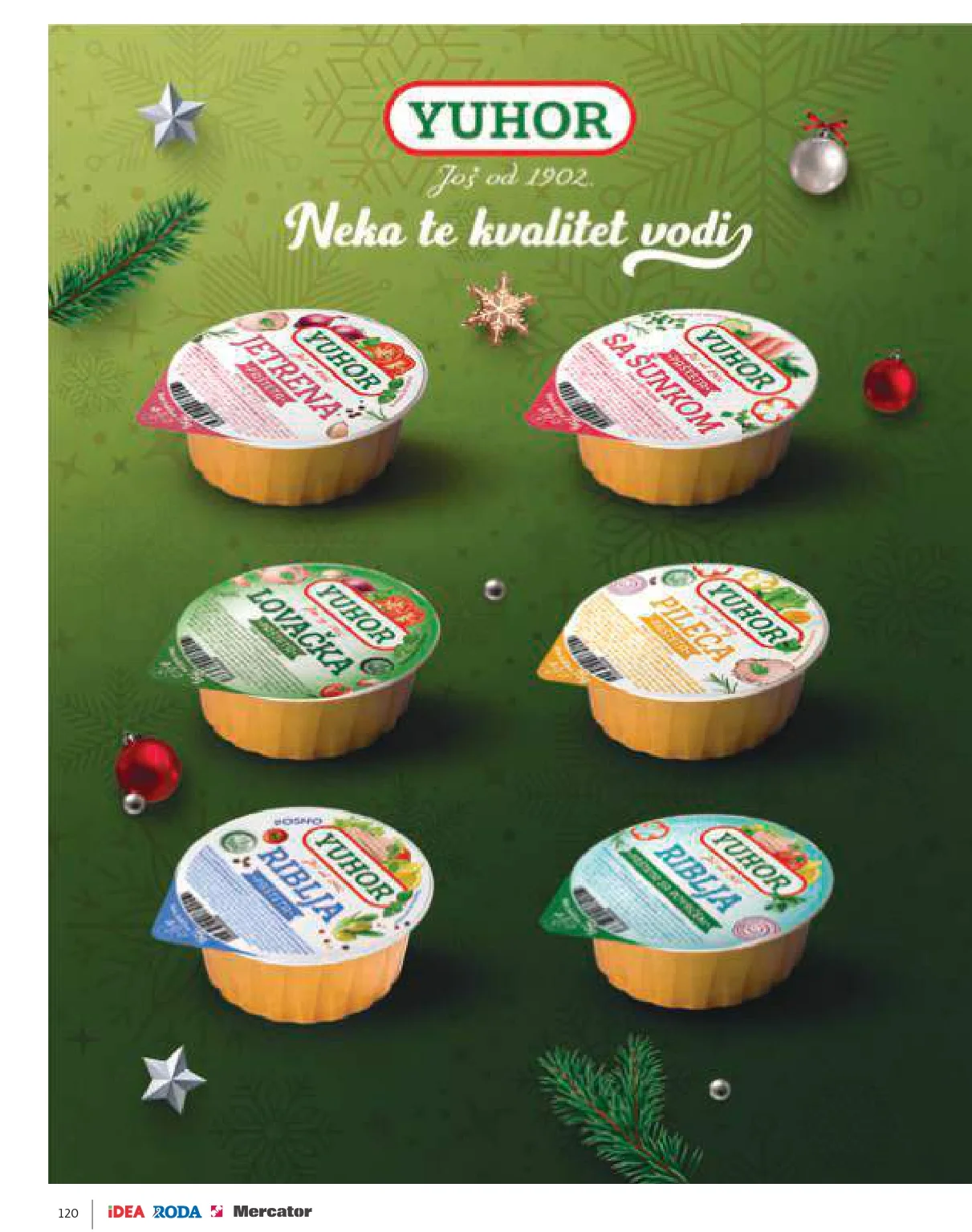 Roda & Idea katalog – praznična akcija i ponude 11.12.2025-6.1.2026.