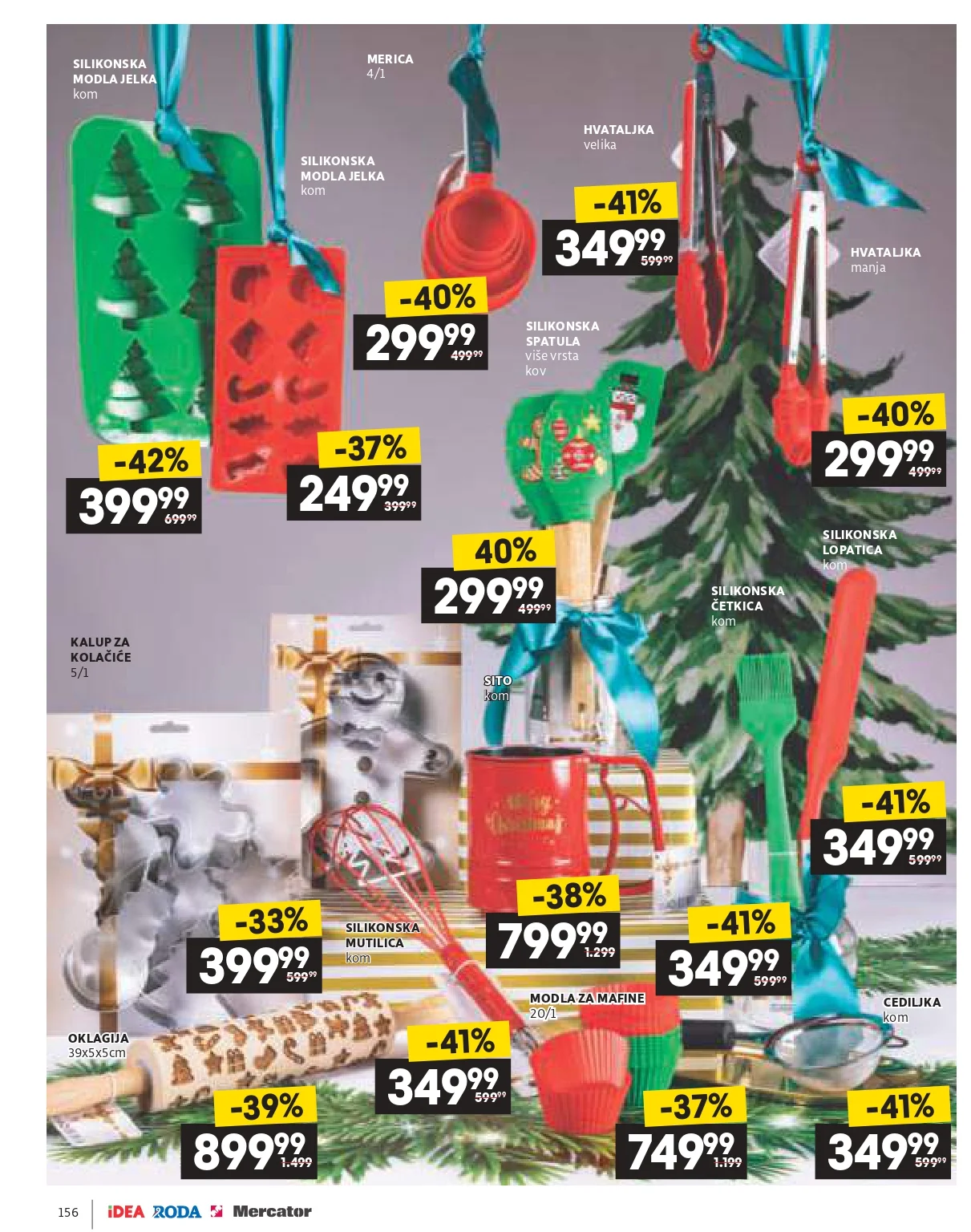 Roda & Idea katalog – praznična akcija i ponude 11.12.2025-6.1.2026.