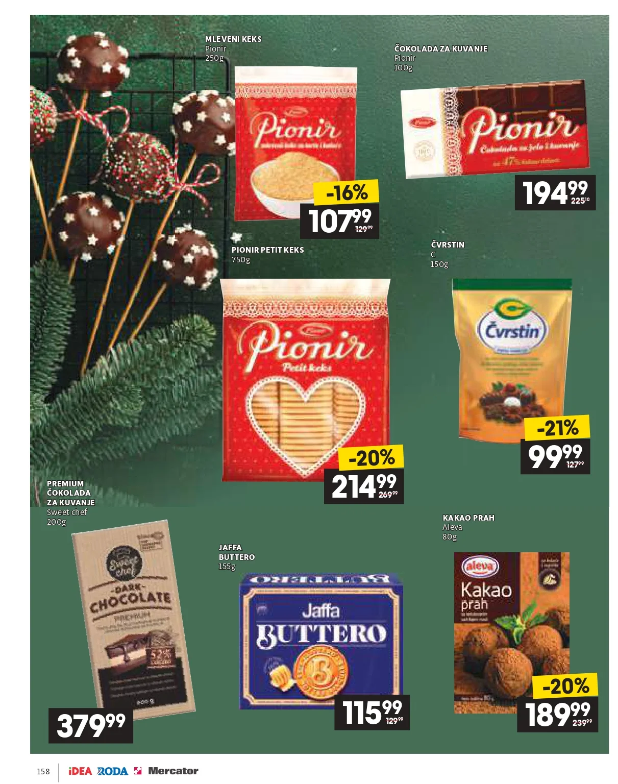 Roda & Idea katalog – praznična akcija i ponude 11.12.2025-6.1.2026.