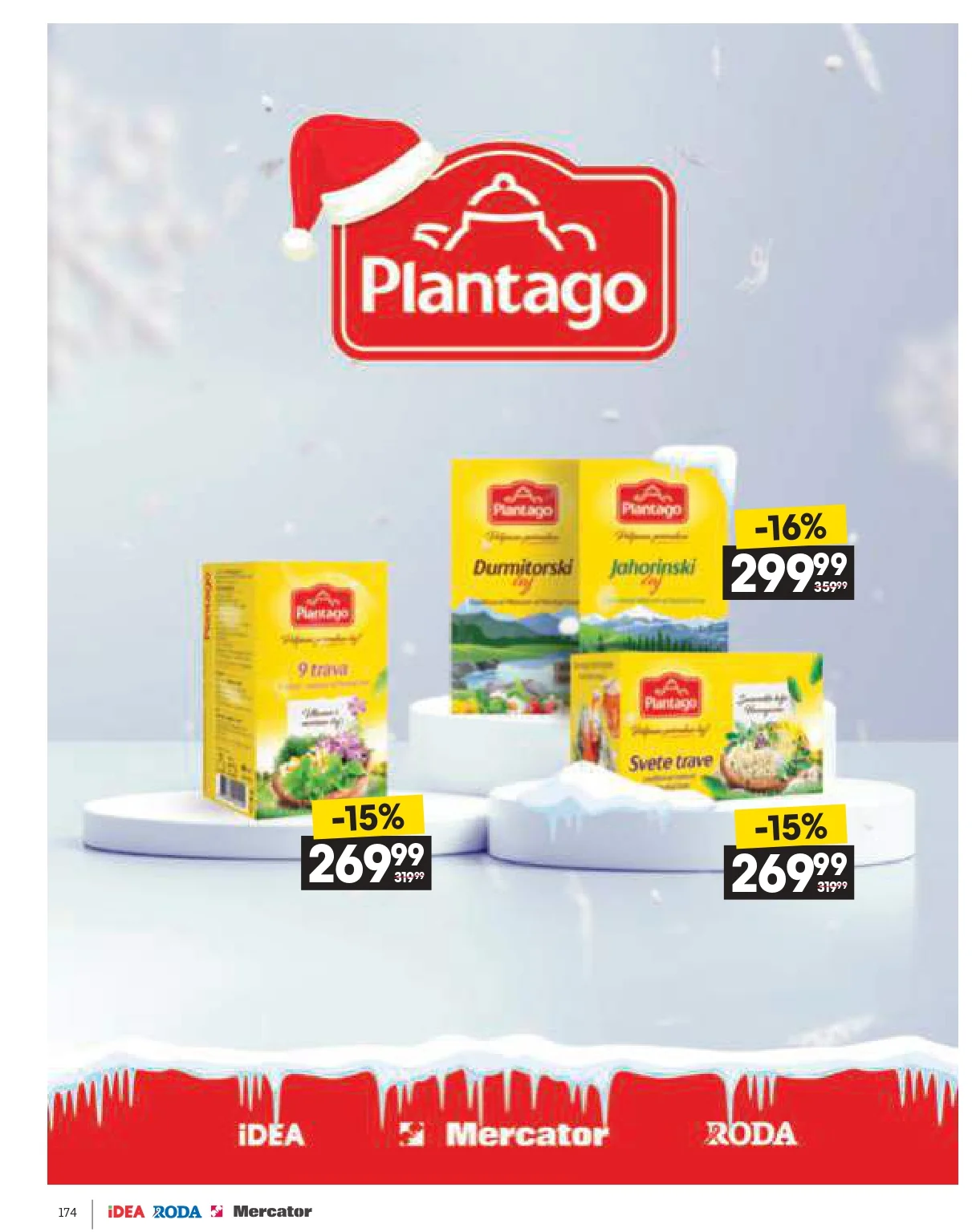 Roda & Idea katalog – praznična akcija i ponude 11.12.2025-6.1.2026.