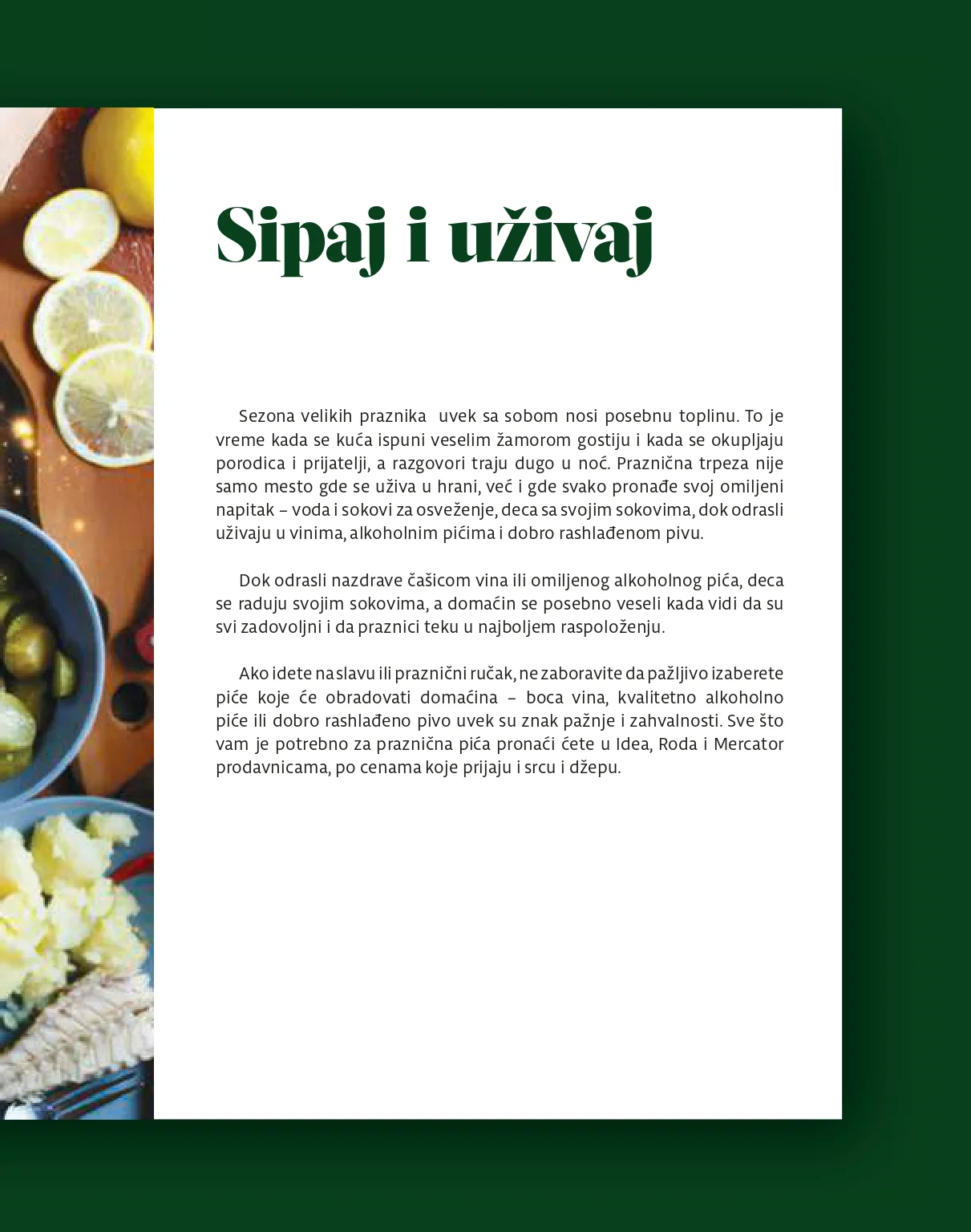 Roda & Idea katalog – praznična akcija i ponude 11.12.2025-6.1.2026.