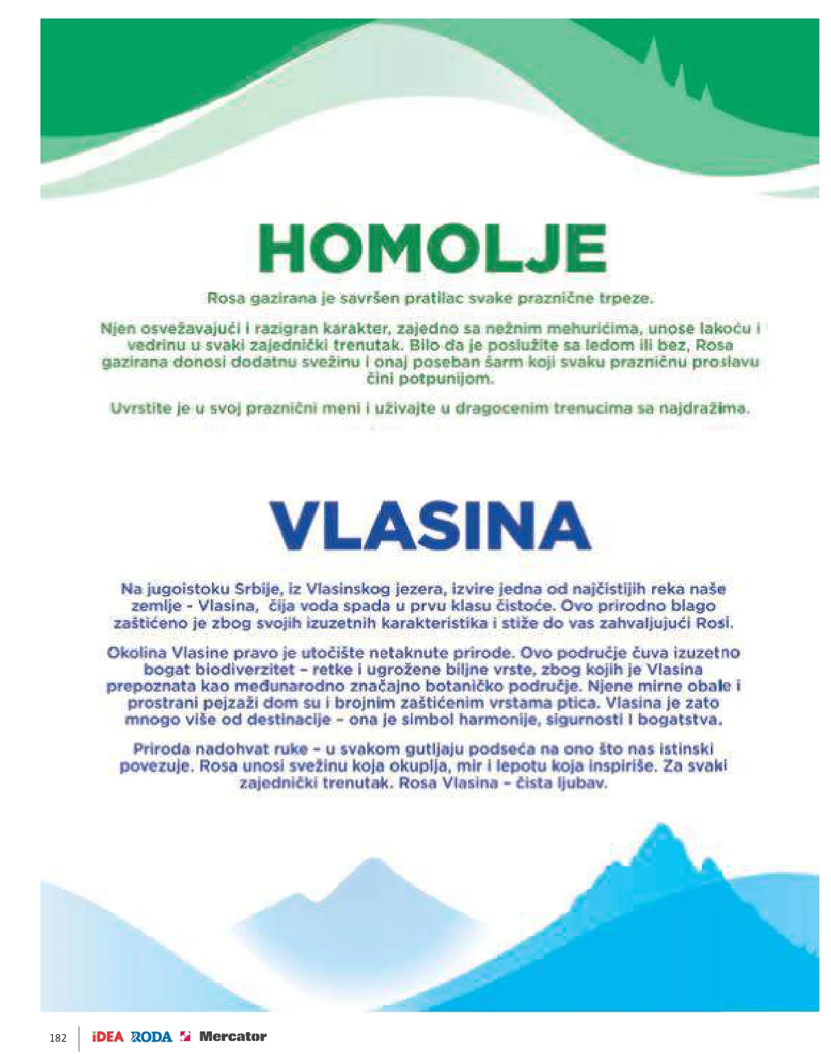 Roda & Idea katalog – praznična akcija i ponude 11.12.2025-6.1.2026.