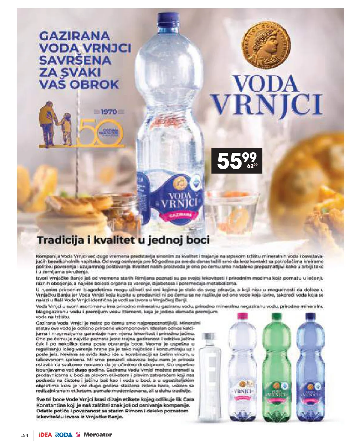 Roda & Idea katalog – praznična akcija i ponude 11.12.2025-6.1.2026.