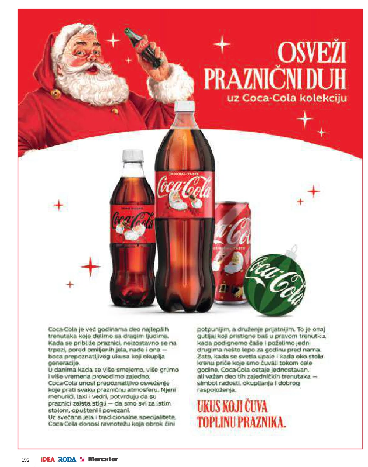 Roda & Idea katalog – praznična akcija i ponude 11.12.2025-6.1.2026.