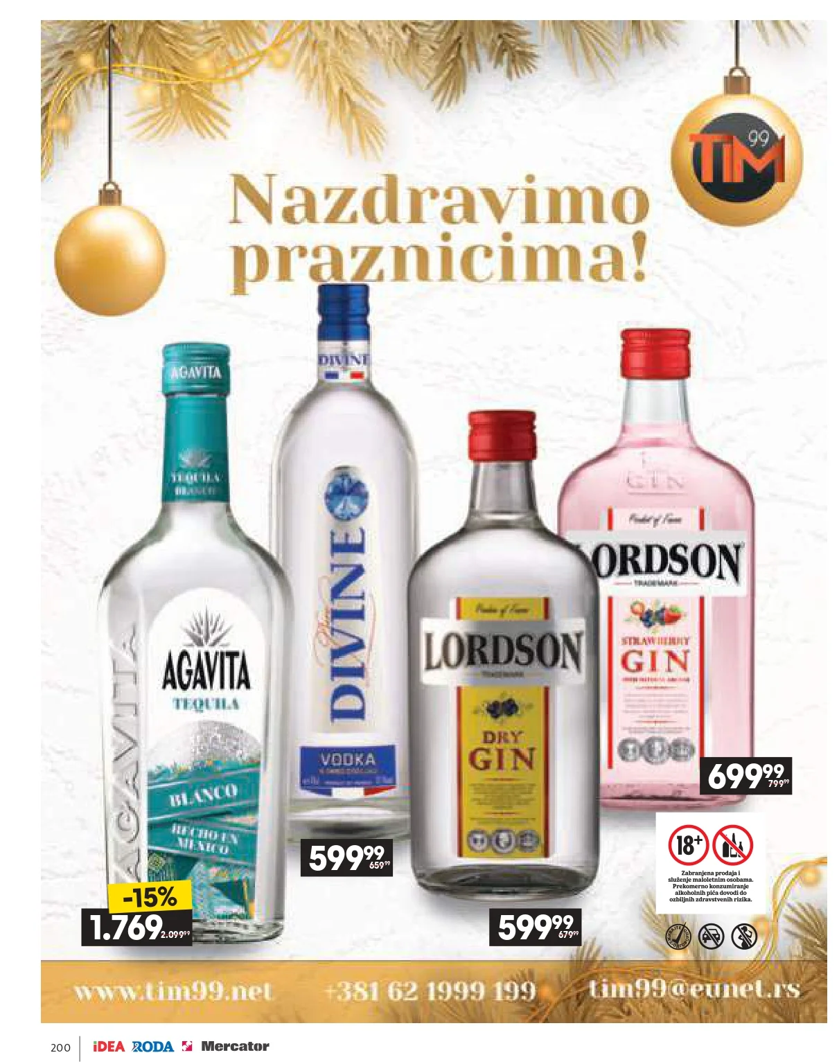 Roda & Idea katalog – praznična akcija i ponude 11.12.2025-6.1.2026.