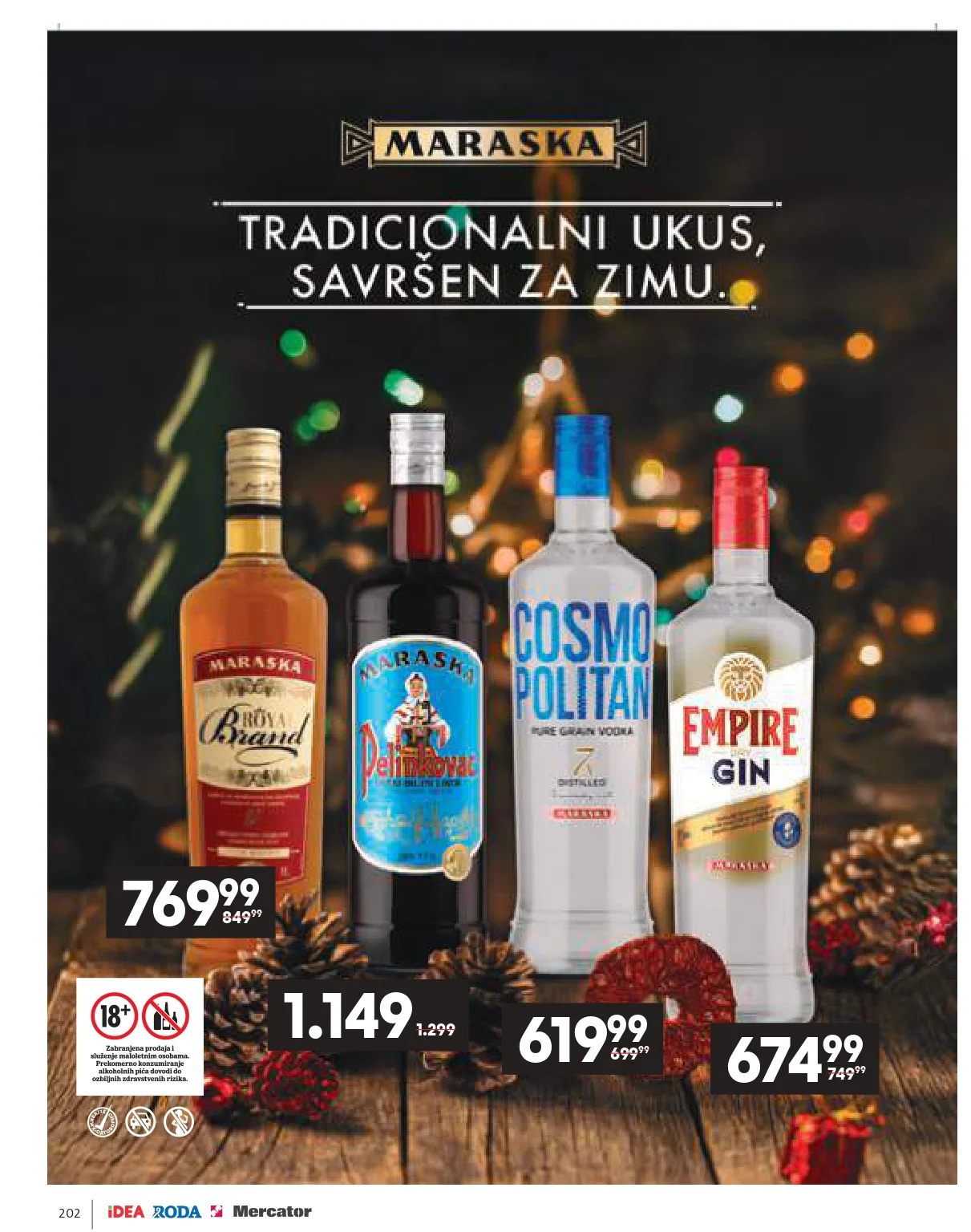 Roda & Idea katalog – praznična akcija i ponude 11.12.2025-6.1.2026.