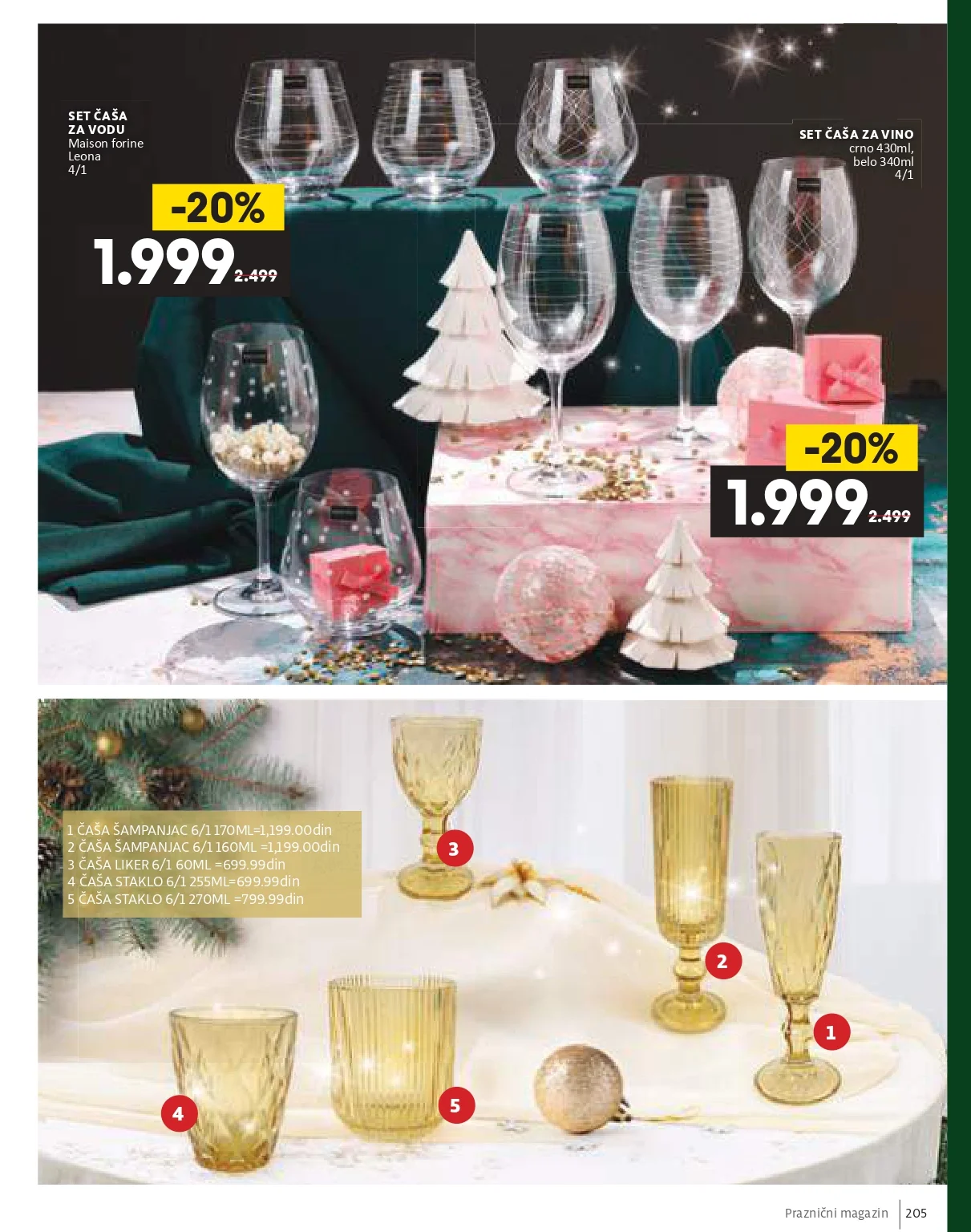 Roda & Idea katalog – praznična akcija i ponude 11.12.2025-6.1.2026.