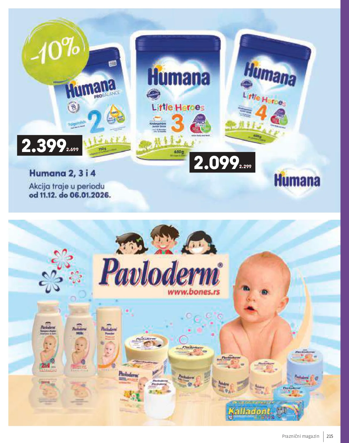 Roda & Idea katalog – praznična akcija i ponude 11.12.2025-6.1.2026.