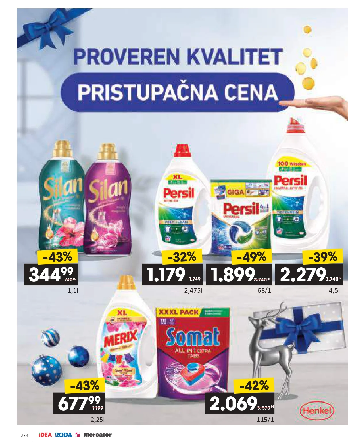 Roda & Idea katalog – praznična akcija i ponude 11.12.2025-6.1.2026.