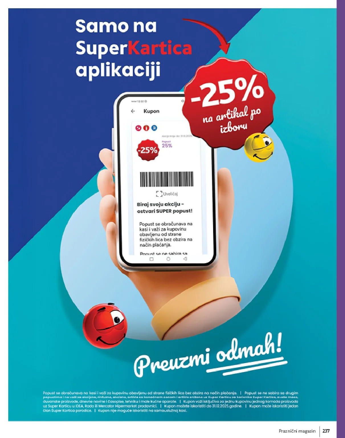 Roda & Idea katalog – praznična akcija i ponude 11.12.2025-6.1.2026.