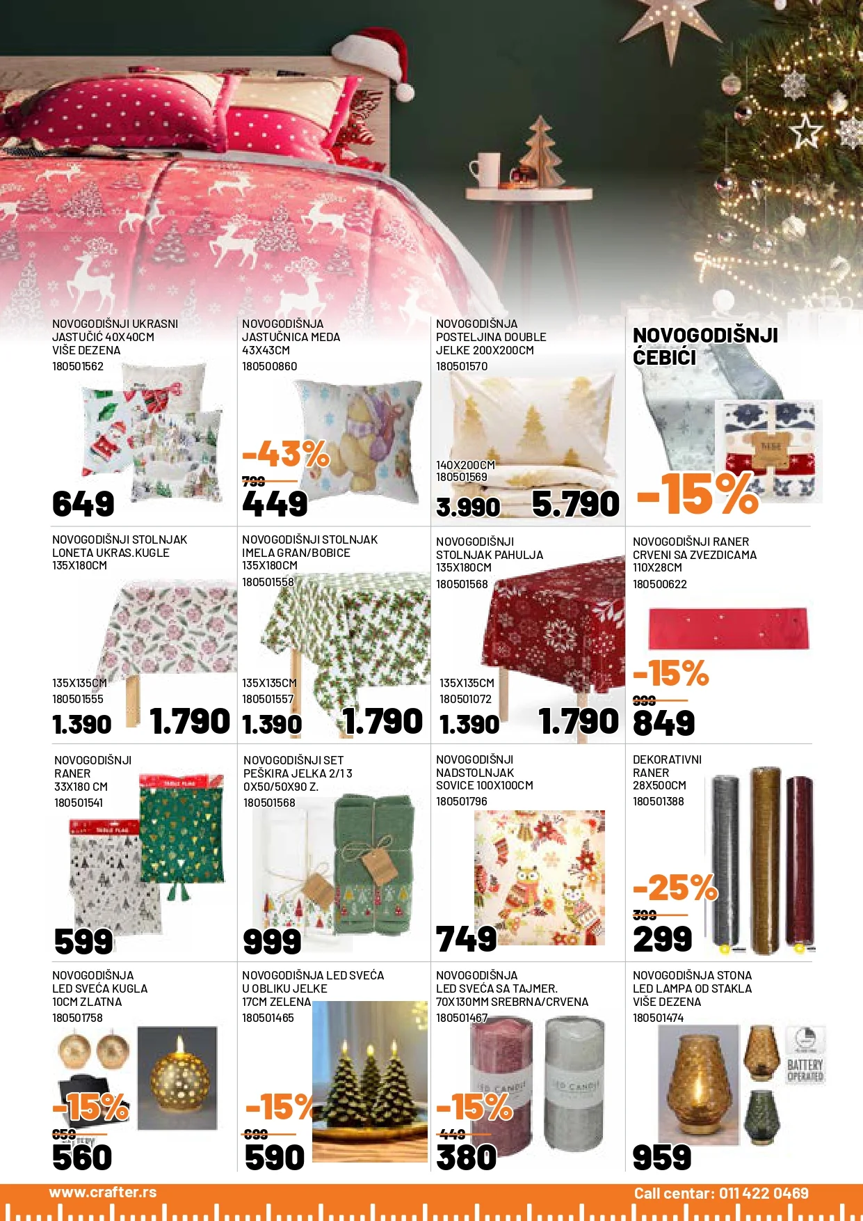 Crafter katalog PRAZNIČNA ČAROLIJA 19.11-19.12.2025.