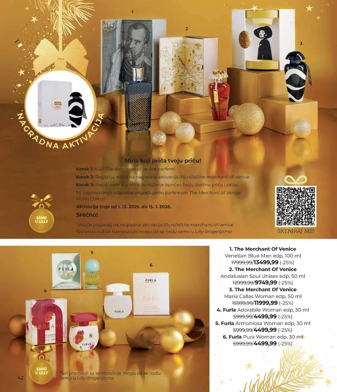 Lilly katalog NOVOGODIŠNJA PONUDA 15.12.2025–15.1.2026.