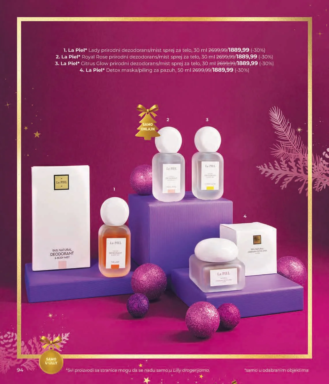 Lilly katalog NOVOGODIŠNJA PONUDA 15.12.2025–15.1.2026.