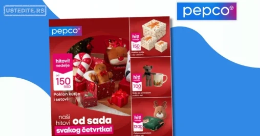 Pepco hitovi nedelje – poklon setovi 11-17.12.2025.