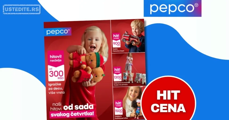 Pepco Igračke za decu 4-10.12.2025.
