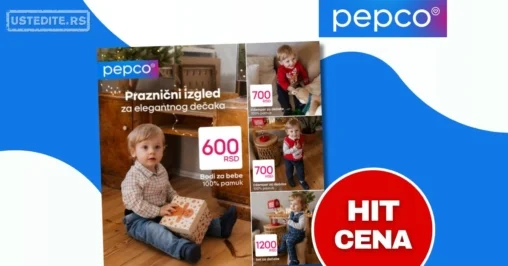 Pepco odeća za bebe – praznična kolekcija decembar 2025.
