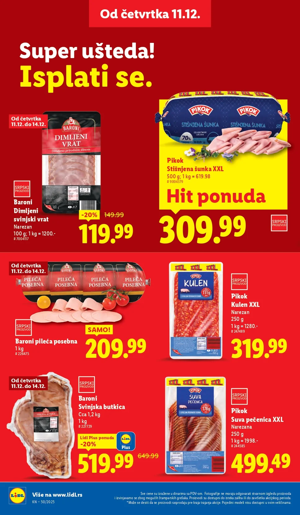 Lidl katalog 11-17.12.2025.
