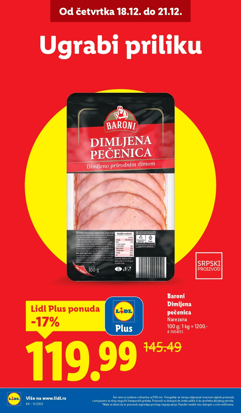 Lidl katalog 18-24.12.2025.