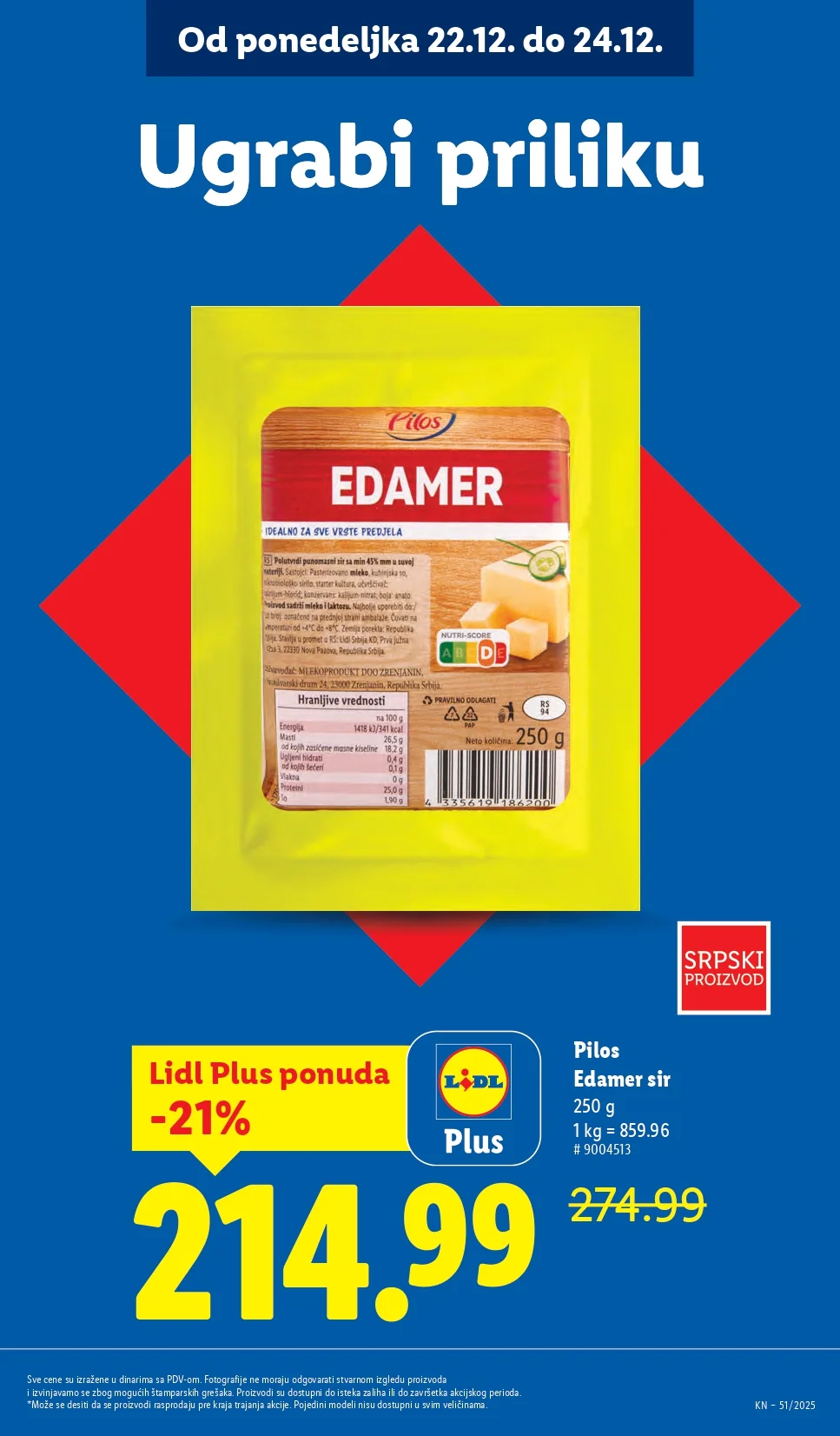 Lidl katalog 18-24.12.2025.