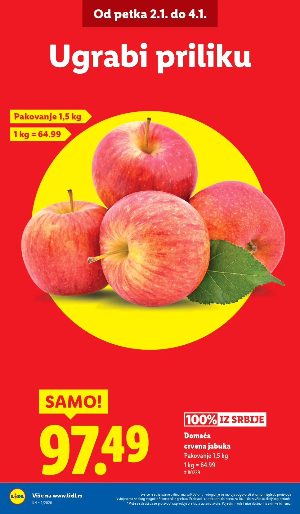 Lidl katalog 2-6.1.2026.