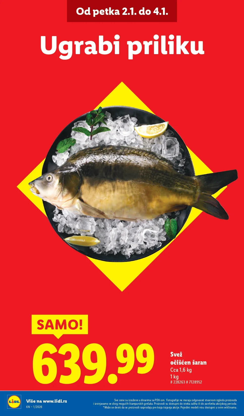 Lidl katalog 2-6.1.2026.