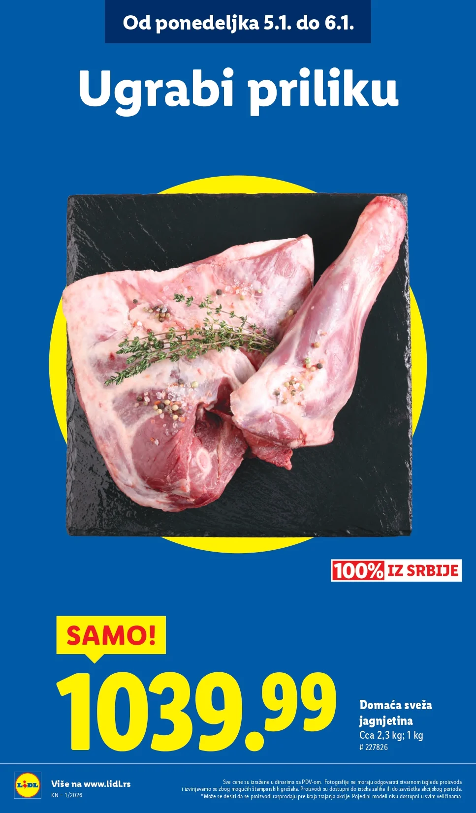 Lidl katalog 2-6.1.2026.