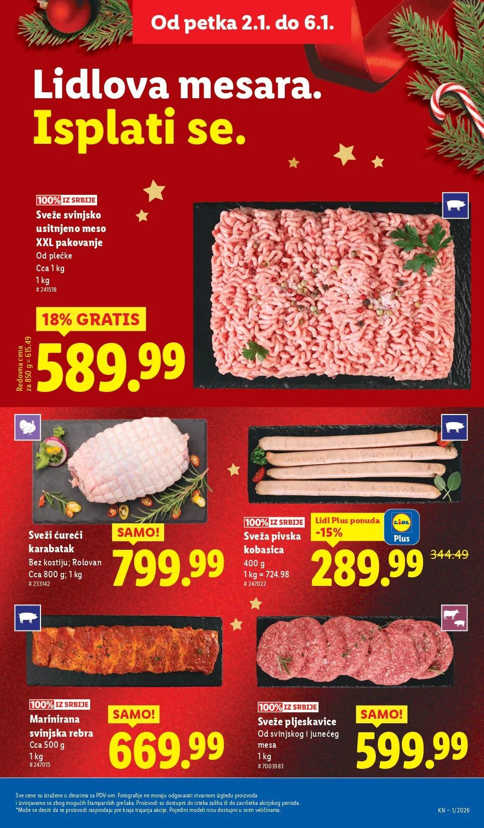 Lidl katalog 2-6.1.2026.