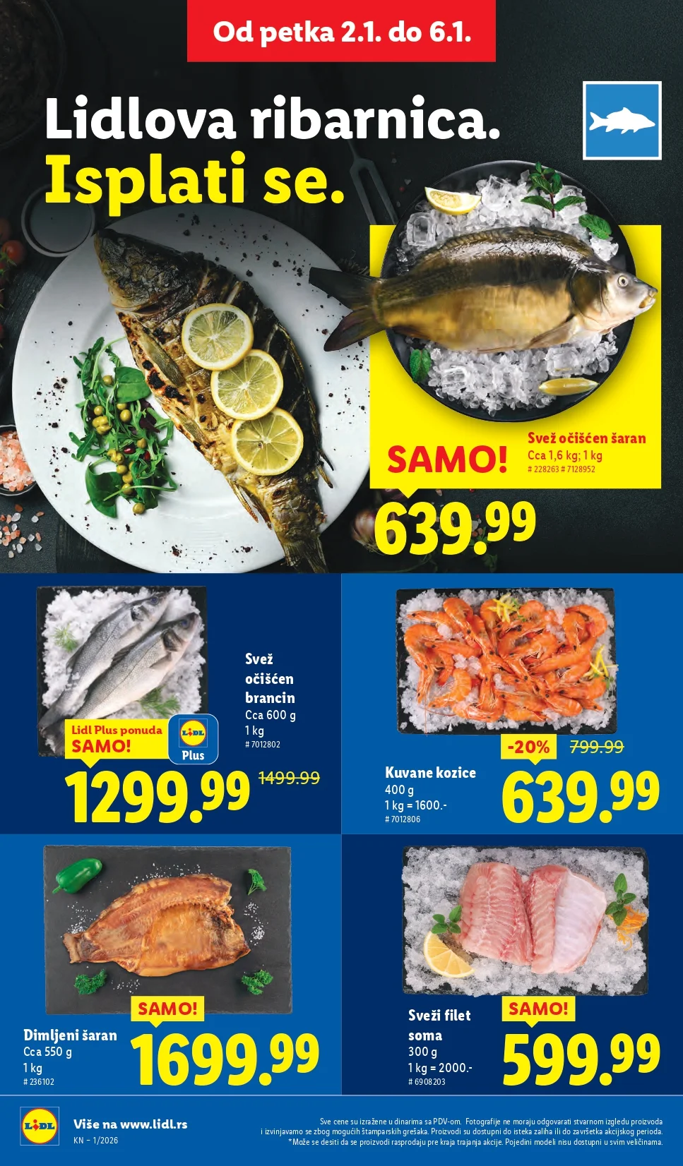 Lidl katalog 2-6.1.2026.