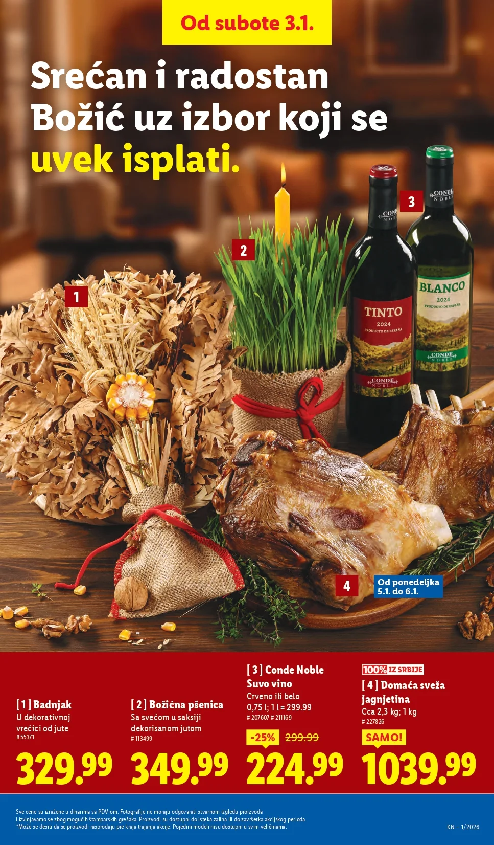 Lidl katalog 2-6.1.2026.