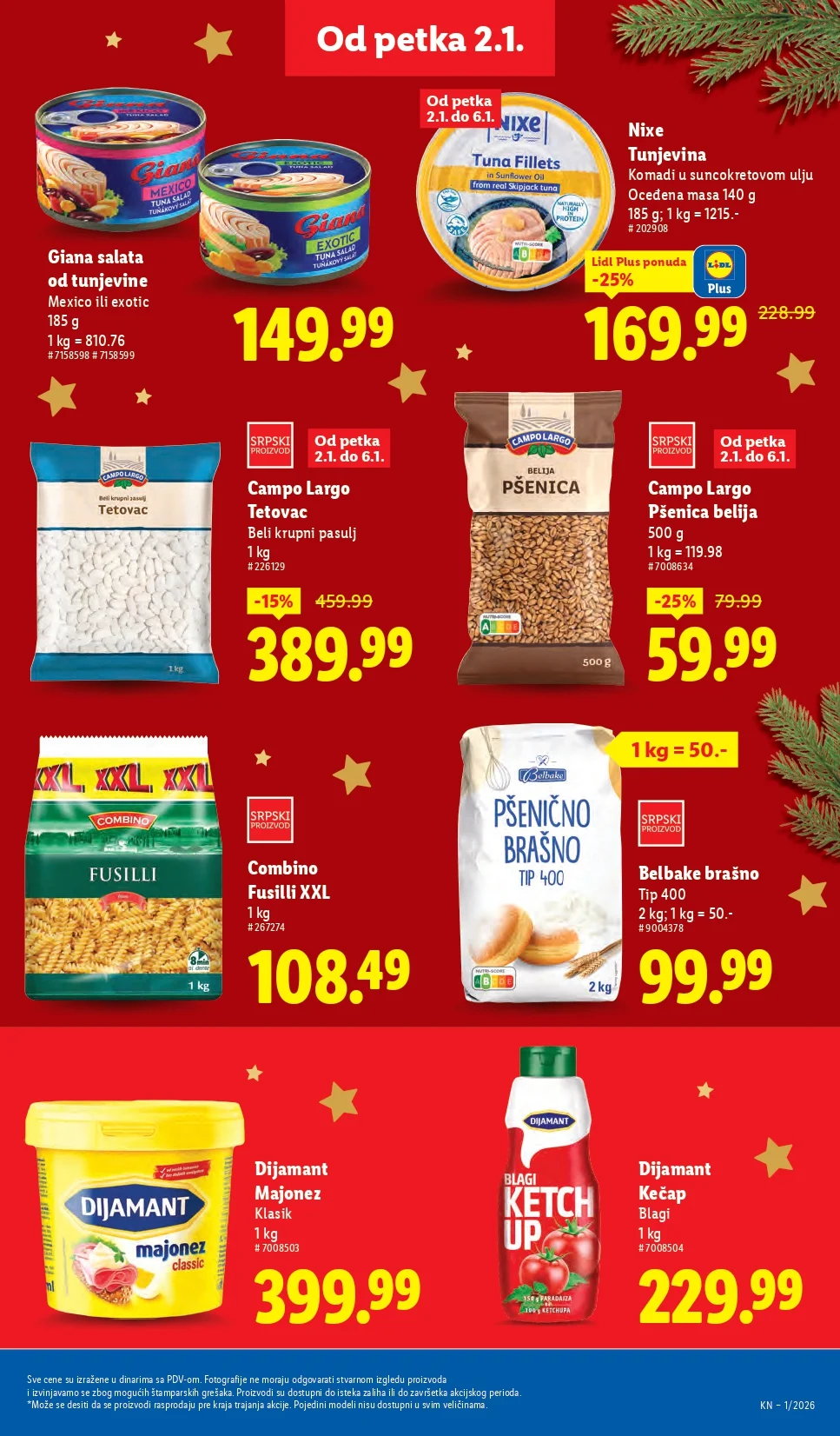 Lidl katalog 2-6.1.2026.