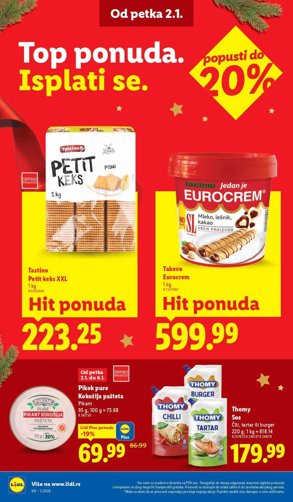 Lidl katalog 2-6.1.2026.