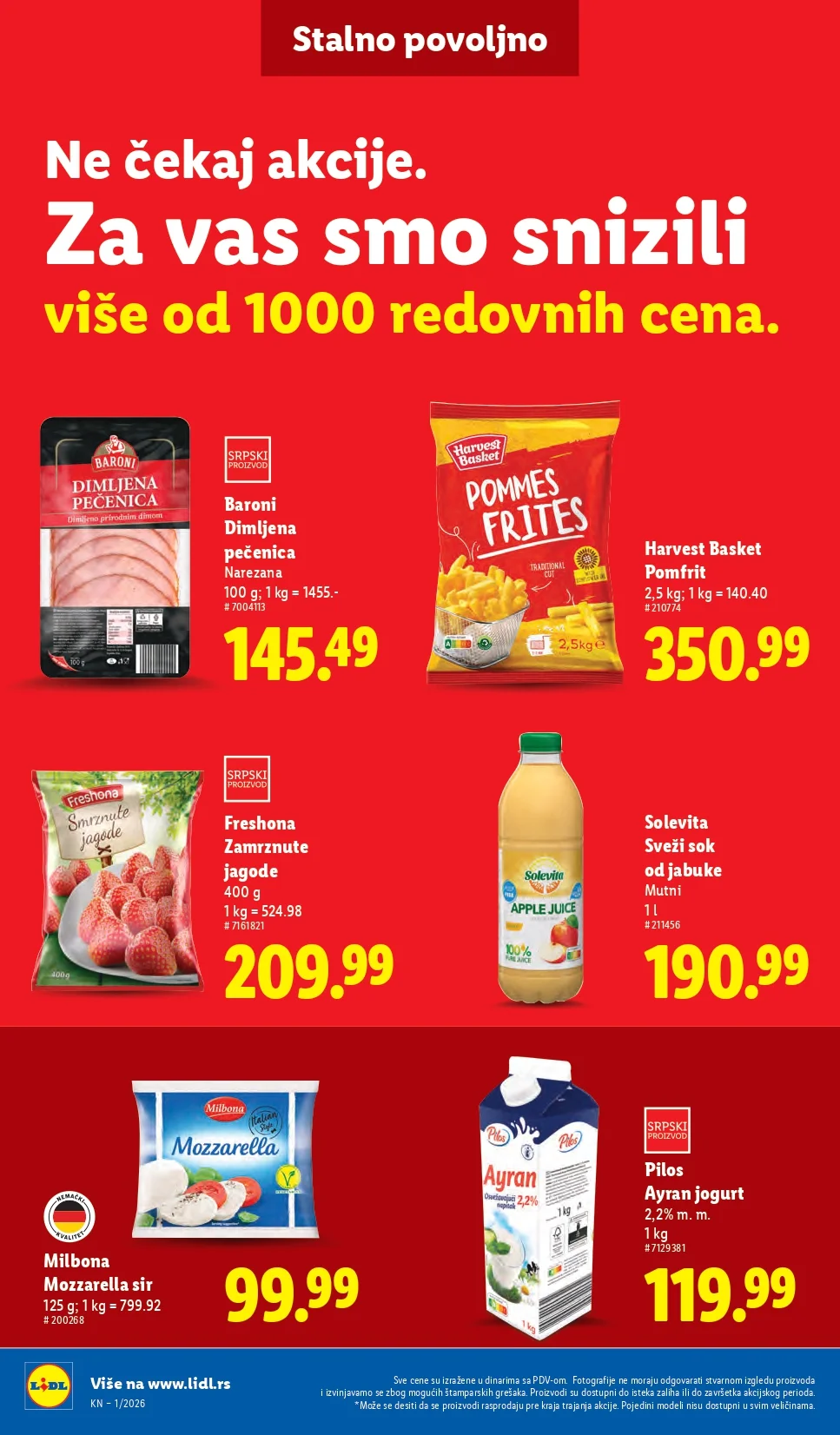 Lidl katalog 2-6.1.2026.