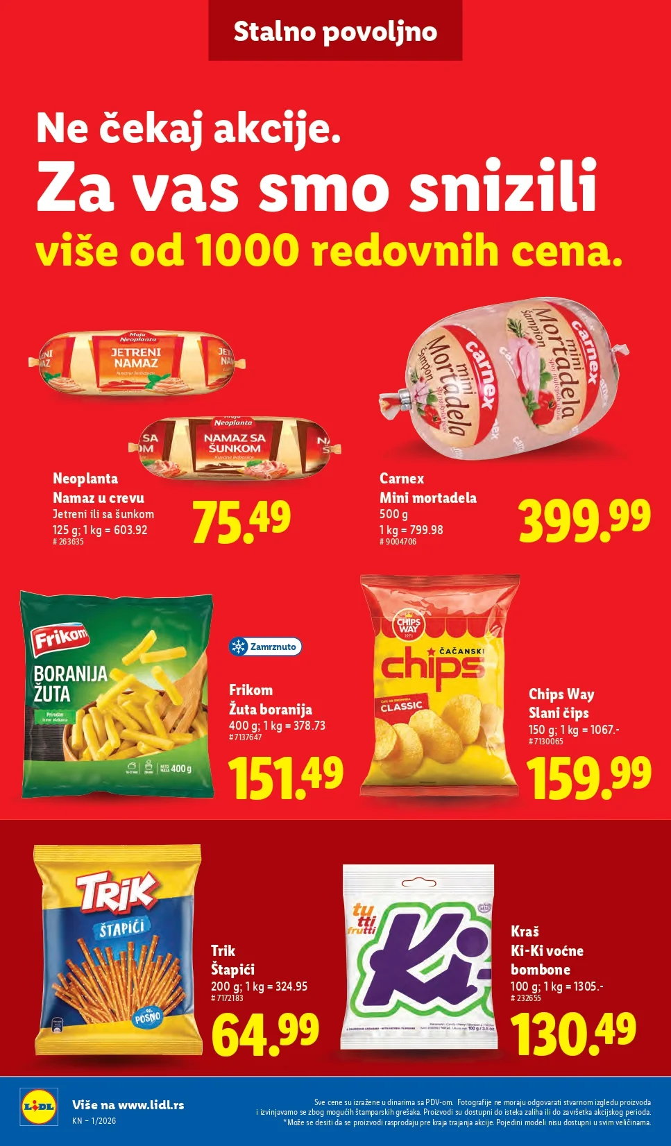 Lidl katalog 2-6.1.2026.