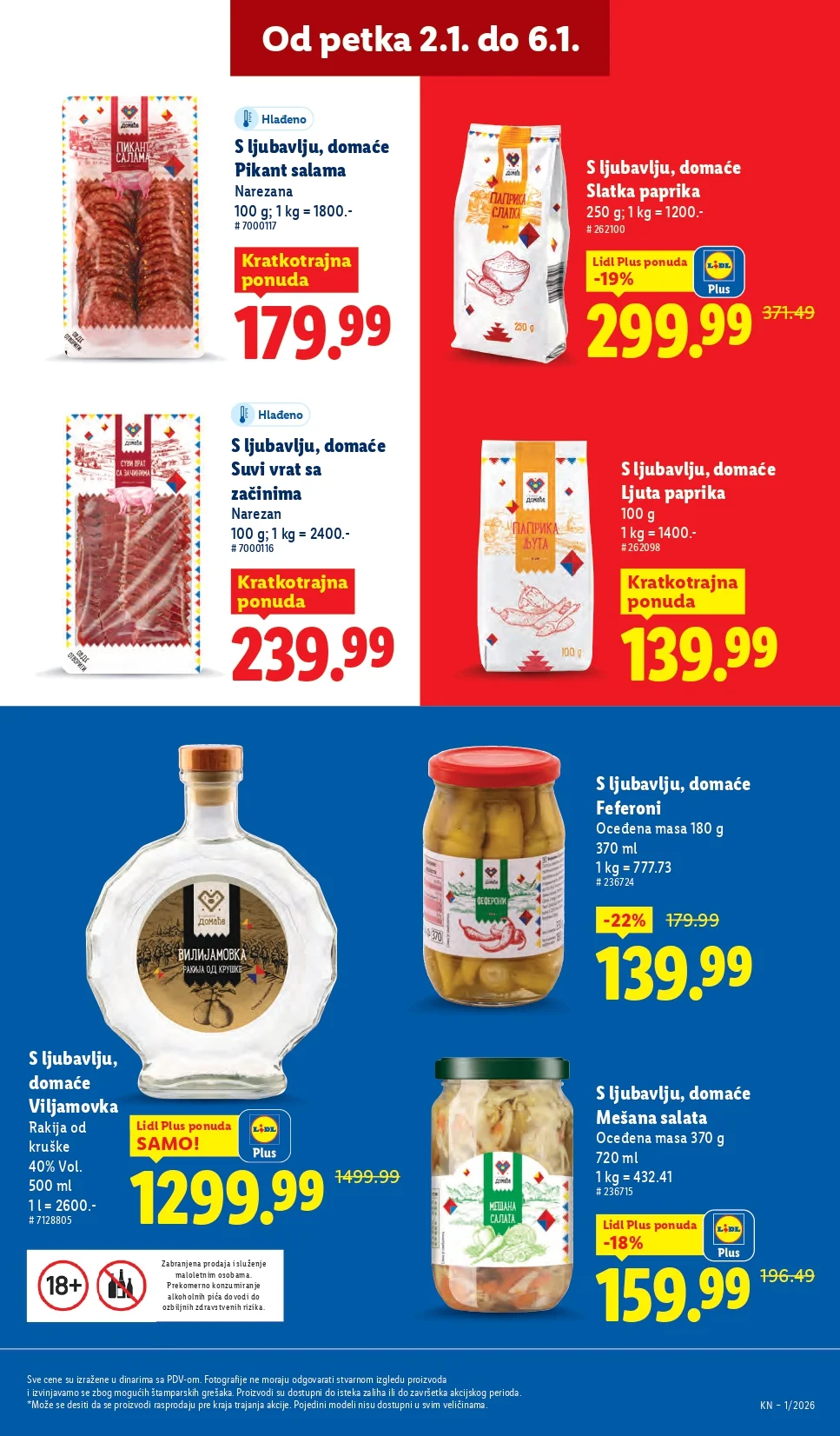 Lidl katalog 2-6.1.2026.