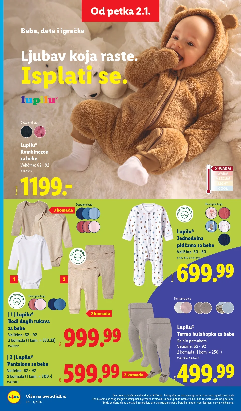 Lidl katalog 2-6.1.2026.