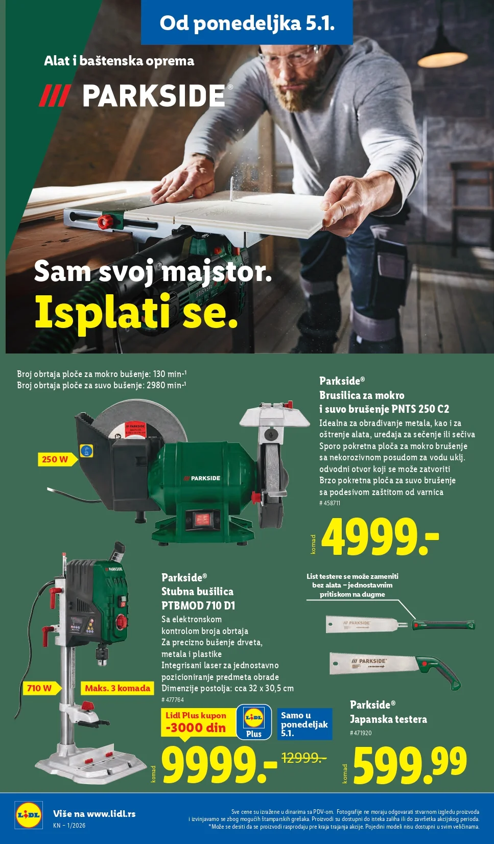 Lidl katalog 2-6.1.2026.