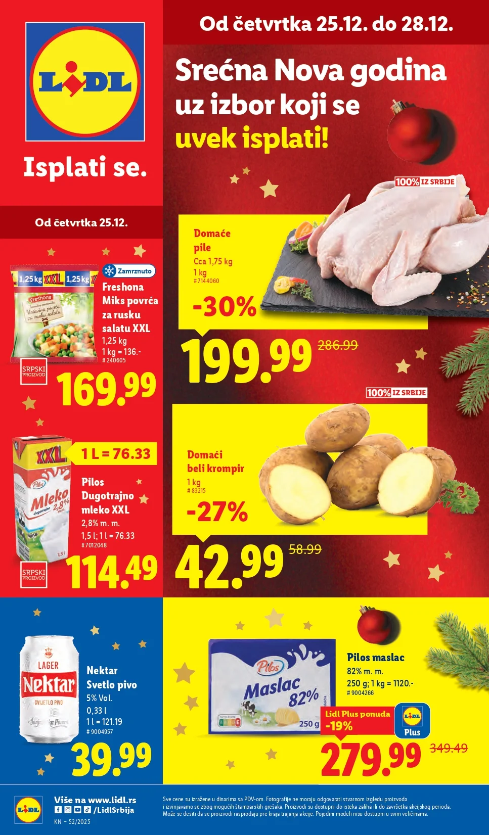 Lidl katalog 25-31.12.2025.