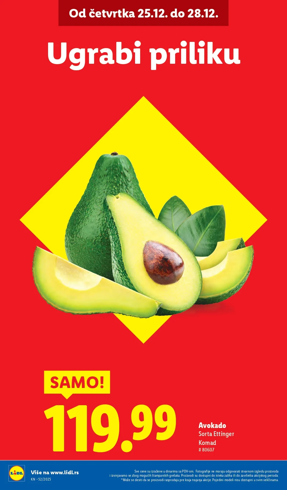 Lidl katalog 25-31.12.2025.