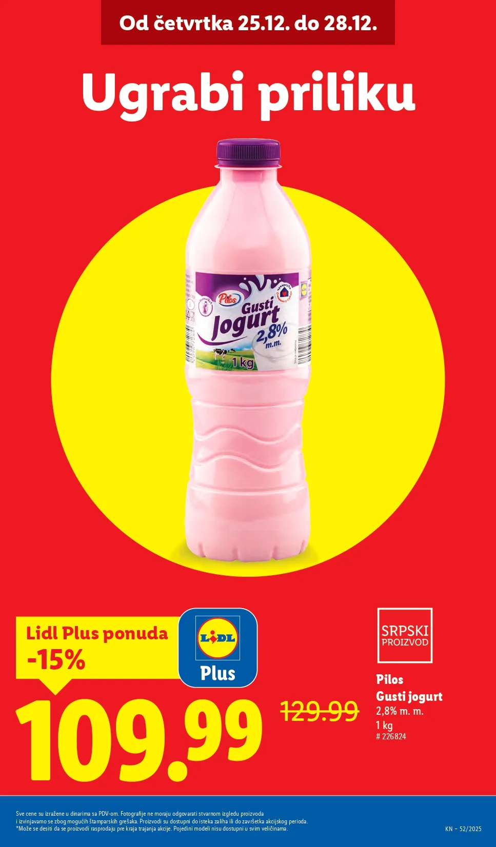 Lidl katalog 25-31.12.2025.