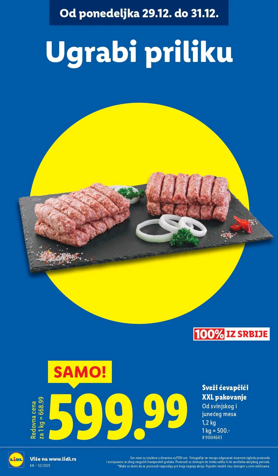 Lidl katalog 25-31.12.2025.