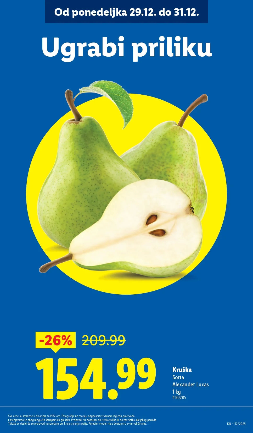 Lidl katalog 25-31.12.2025.