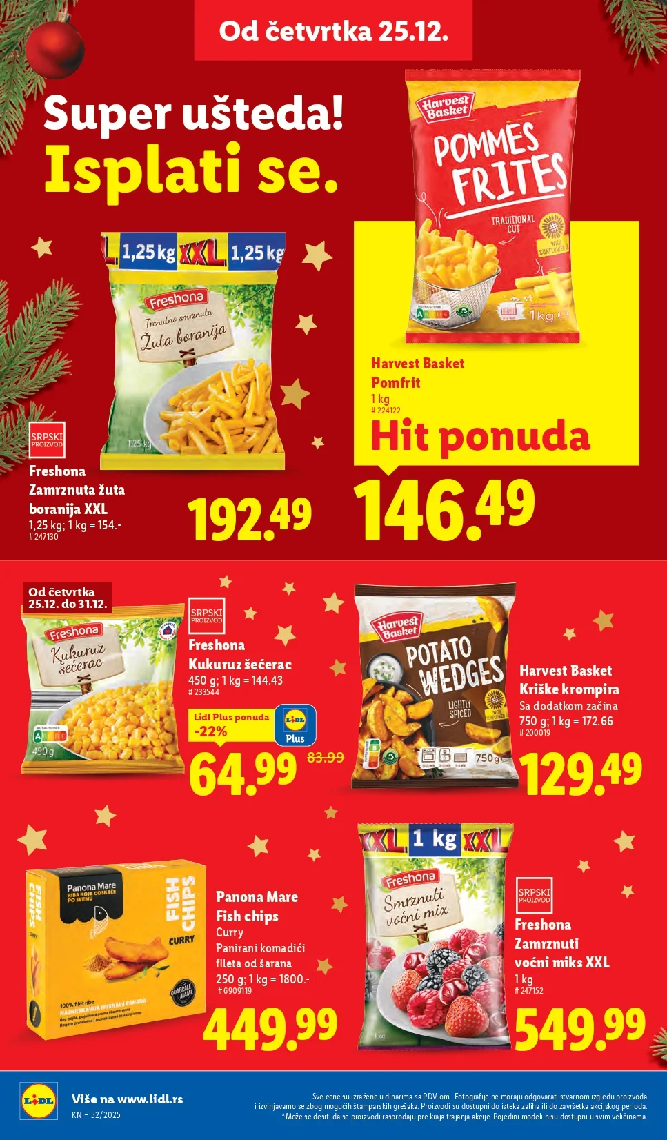 Lidl katalog 25-31.12.2025.