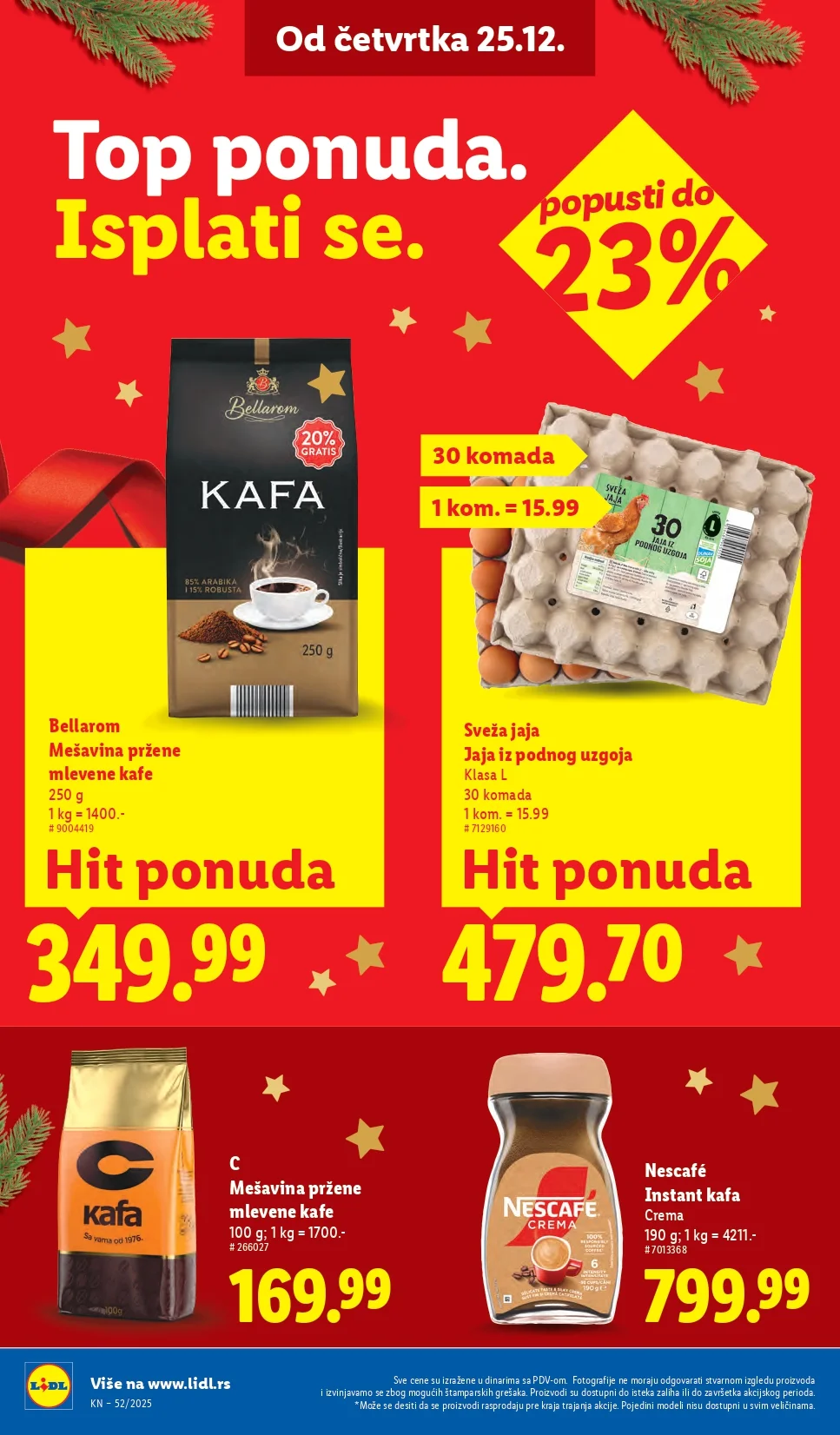 Lidl katalog 25-31.12.2025.
