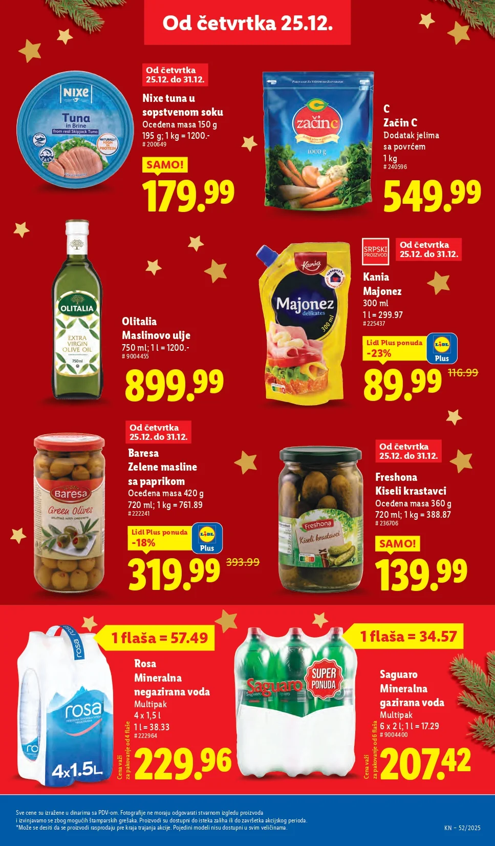 Lidl katalog 25-31.12.2025.