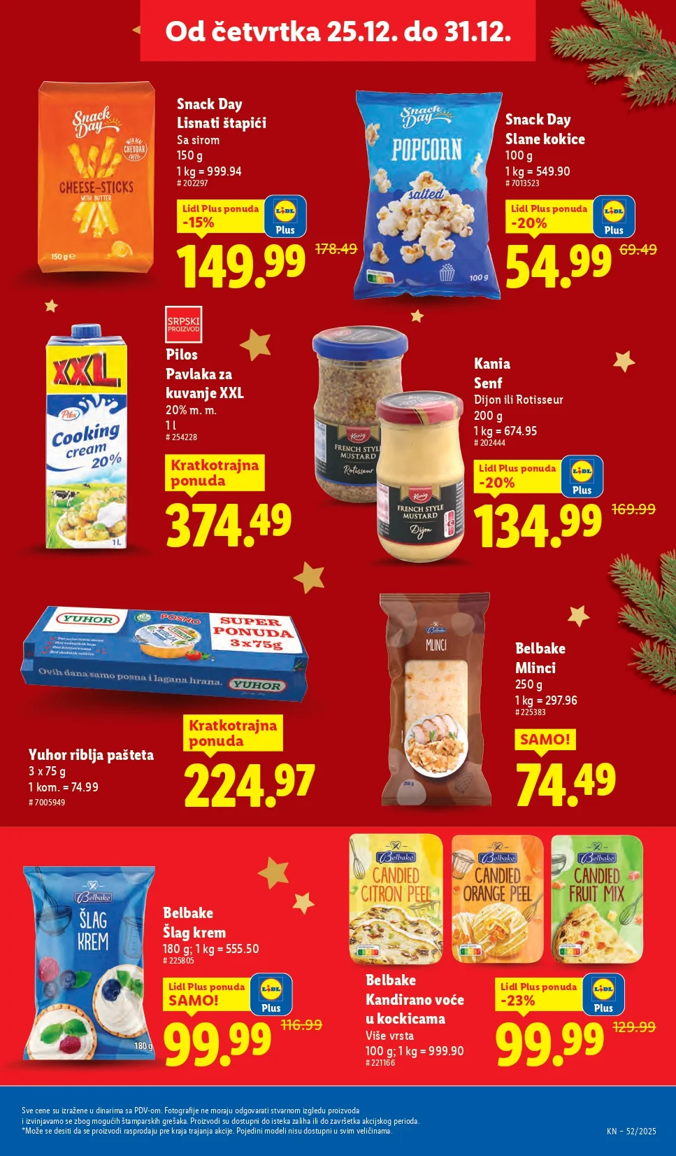 Lidl katalog 25-31.12.2025.