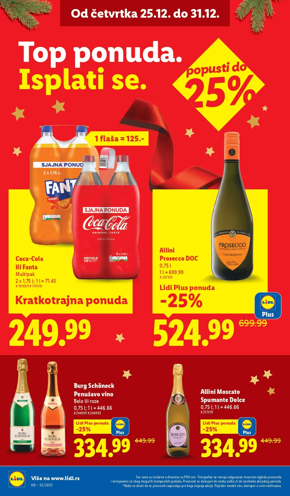 Lidl katalog 25-31.12.2025.