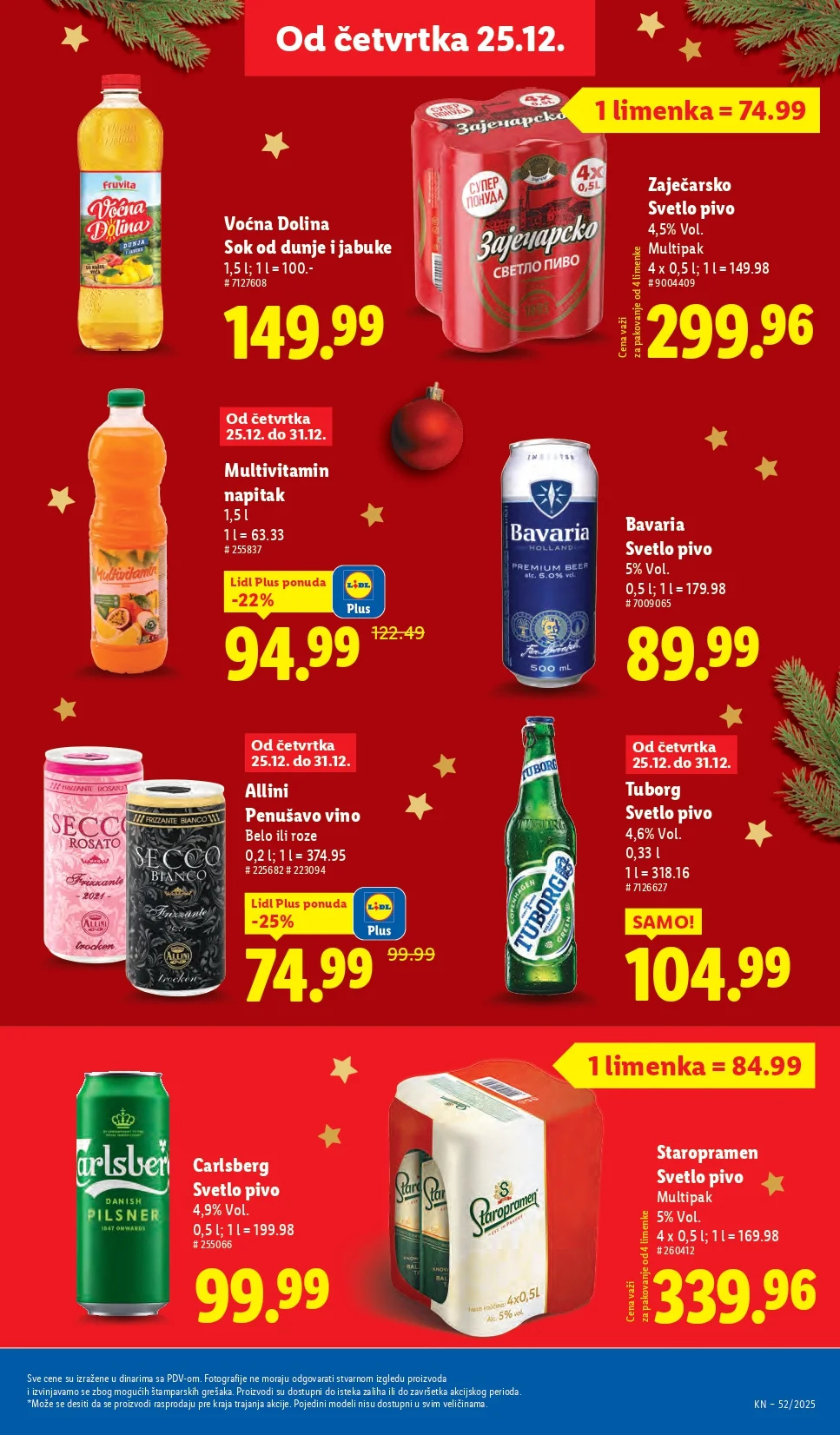 Lidl katalog 25-31.12.2025.