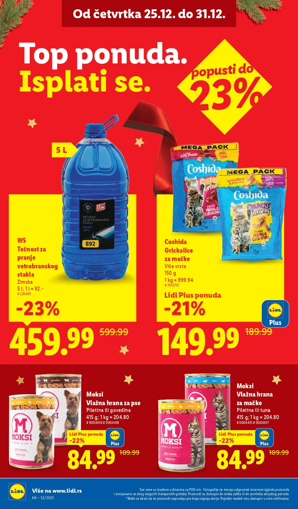 Lidl katalog 25-31.12.2025.